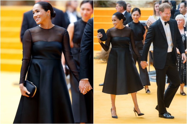 Meghan Markle Lion King Premiere