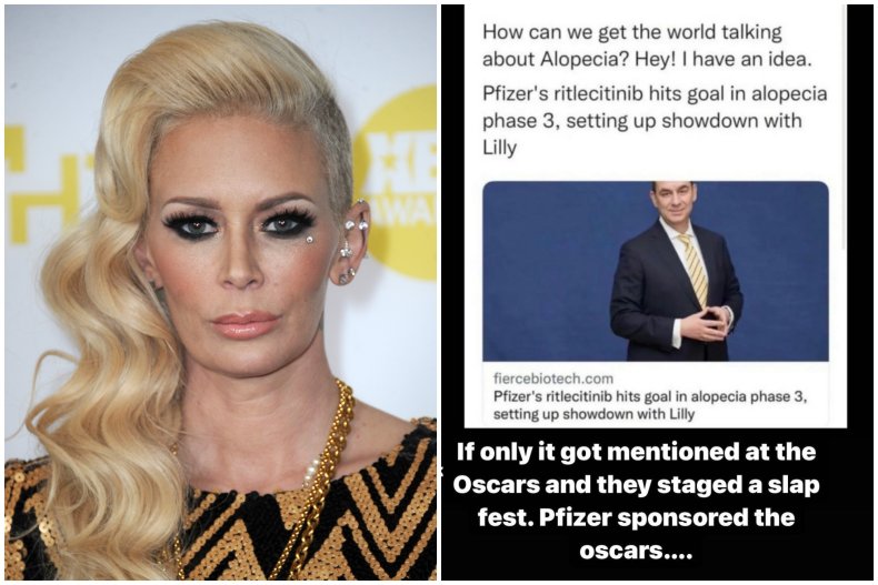 Jenna Jameson's Instagram post