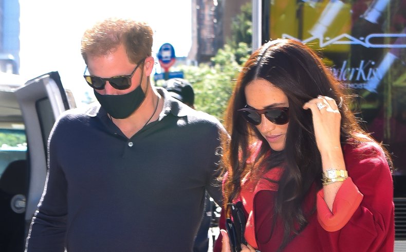 Meghan and Harry in New York City