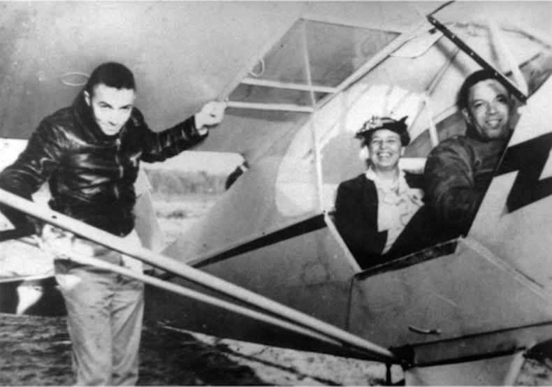 Eleanor Roosevelt at Tuskegee