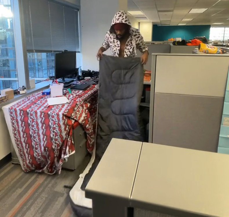 Simon Jackson cubicle home