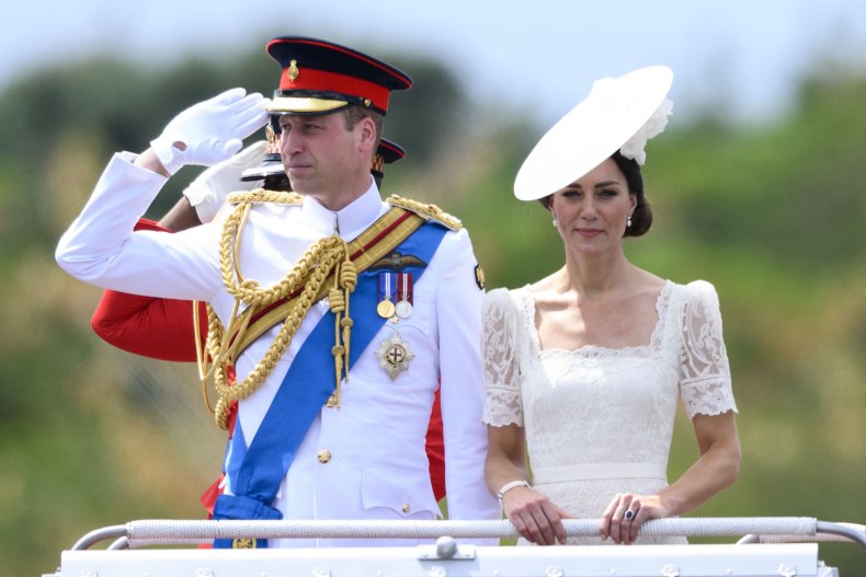 Prince William Kate Middleton Parade