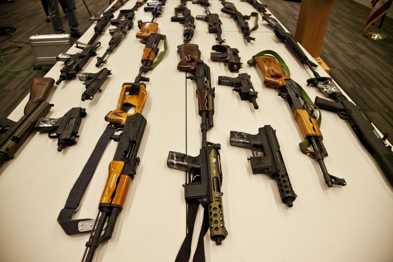 Texas and California have the most gun manufacturing jobs