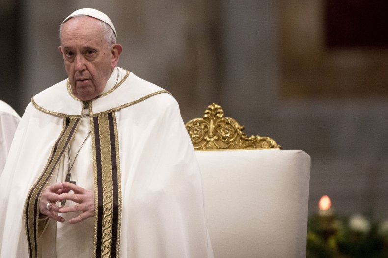Pope Francis Celebrates Vespers