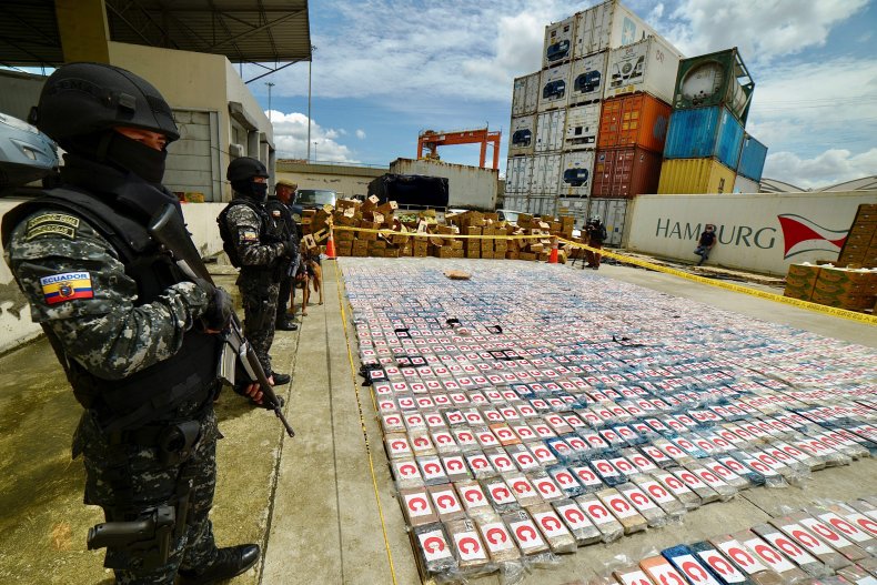 Three Tons of Cocaine Seized in Ecuador