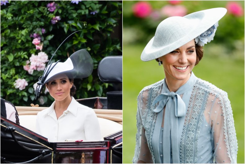Meghan Markle Kate Middleton Ascot