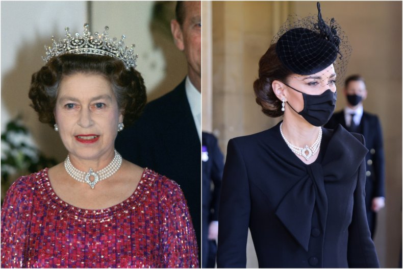 Queen Elizabeth Ii Kate Middleton Necklace