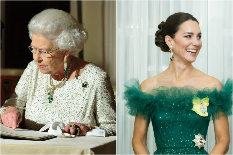 Queen Elizabeth II Kate Middleton Earrings