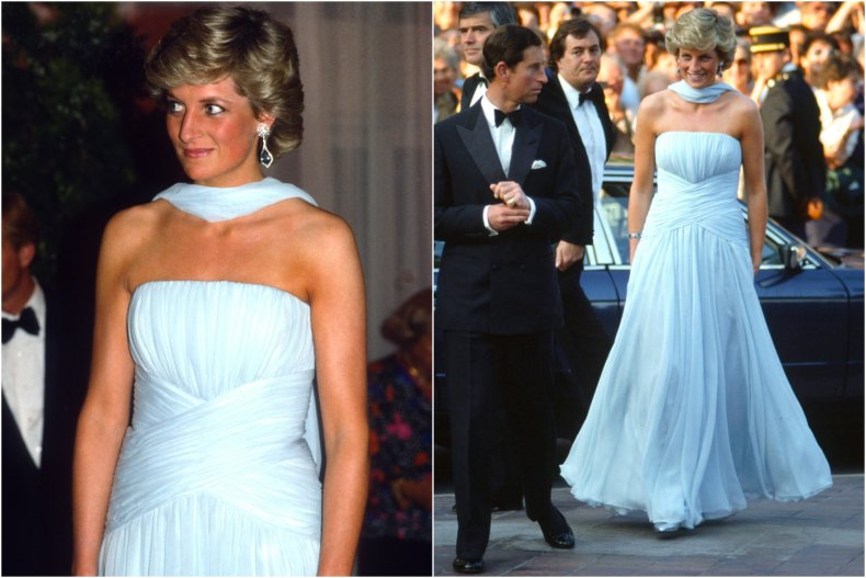 Princess Diana, Cannes 1987