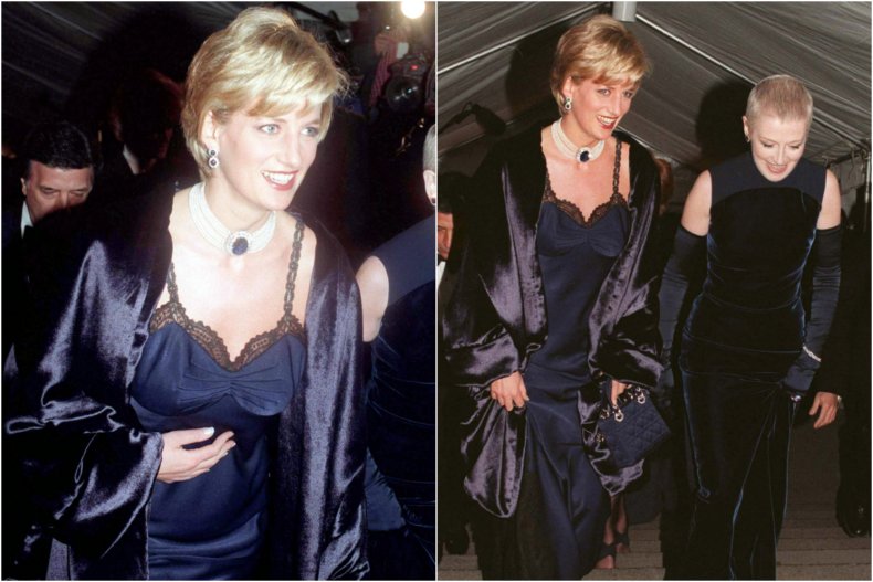 Princess Diana Met Gala 1996