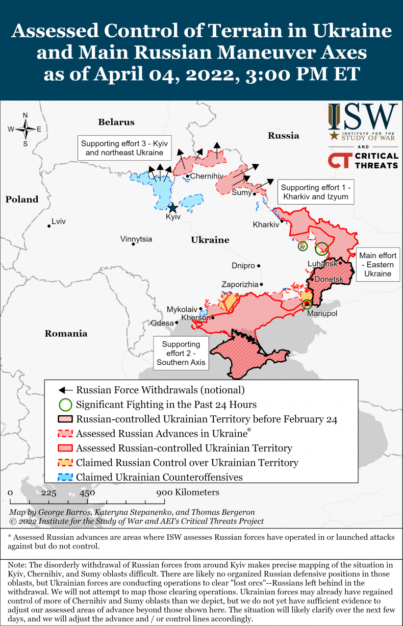 Map Ukraine Russians aggression 