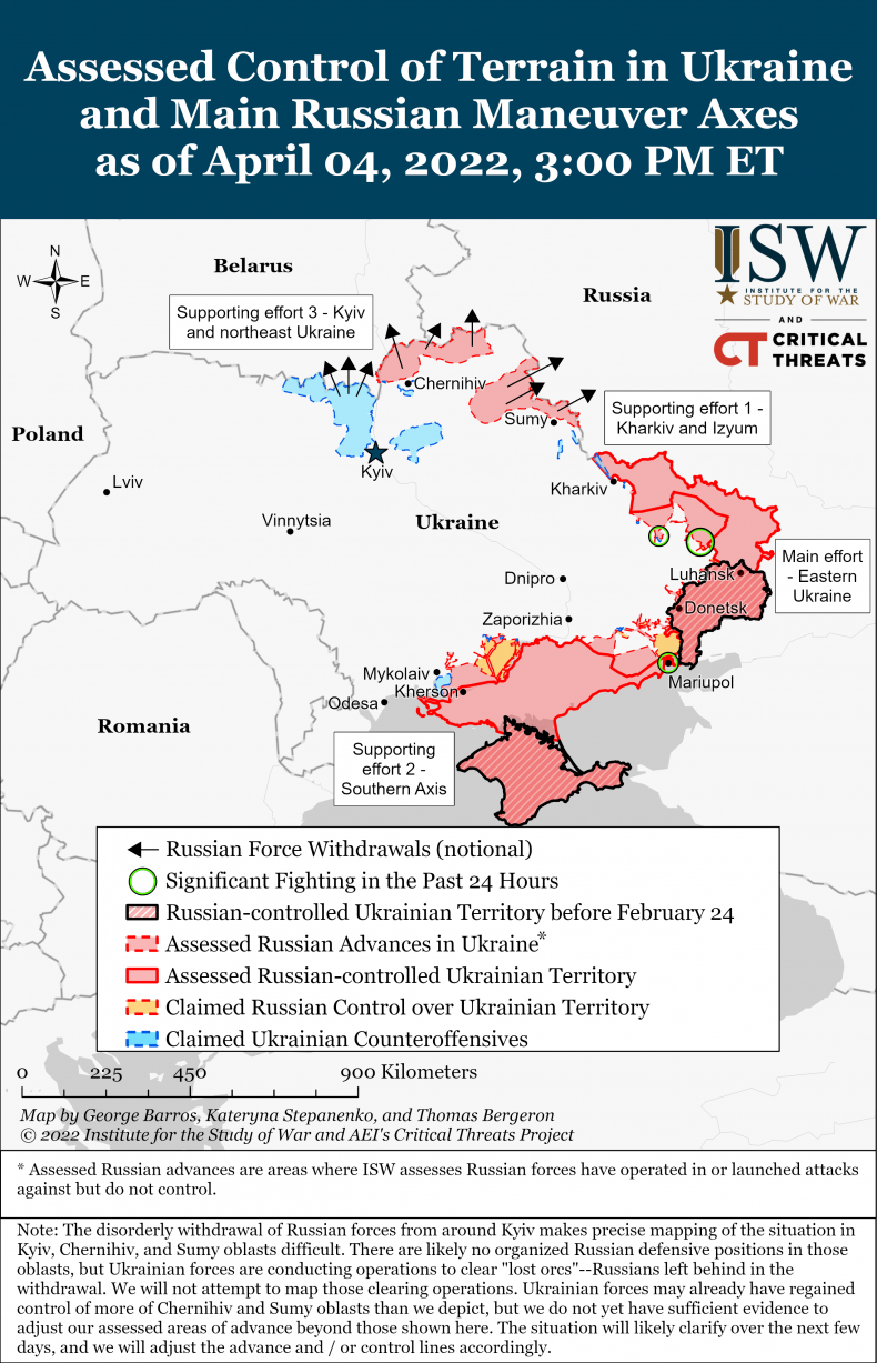 Map Ukraine Russians aggression