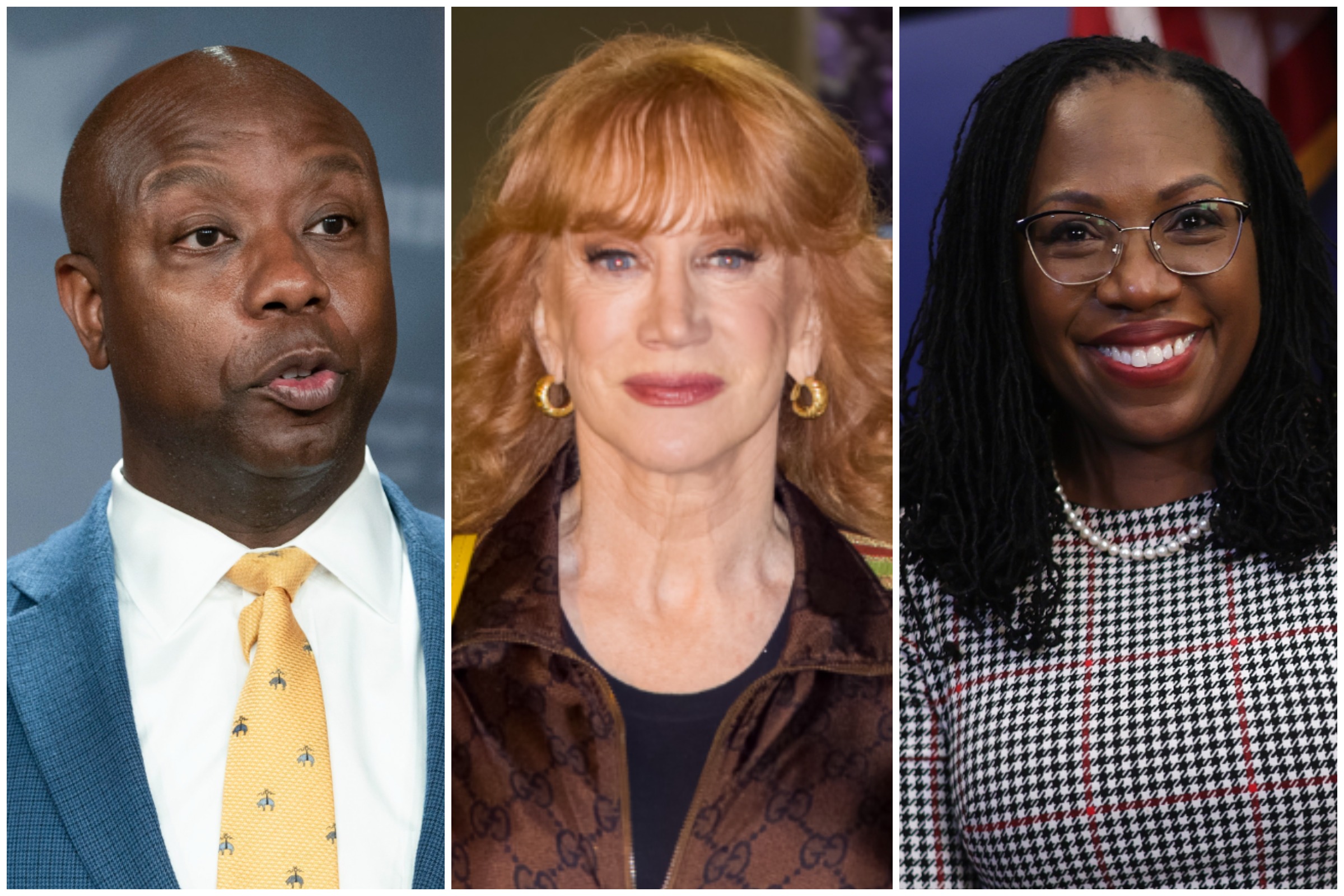 Kathy Griffin Tells Tim Scott to 'F*** Off' Over Brown Jackson Stance – Newsweek