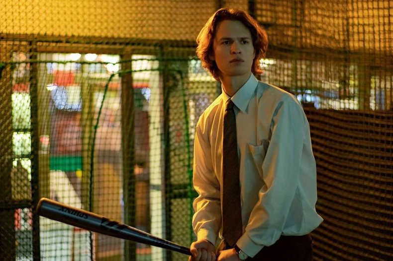Tokyo Vice Ansel Elgort baseball