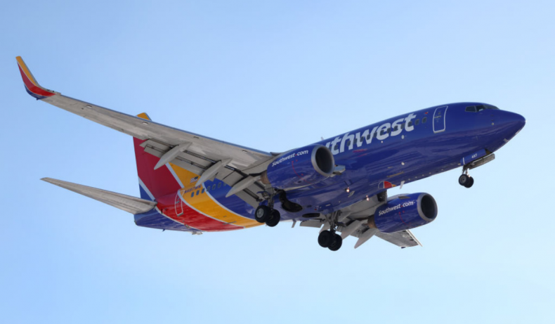 Southwest Airlines passenger arrested for touching himself