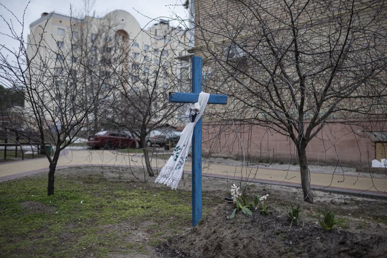 Grave in Bucha