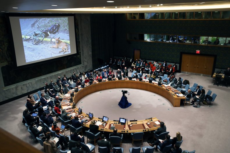China Tells UN Bucha Killings 'Deeply Disturbing'