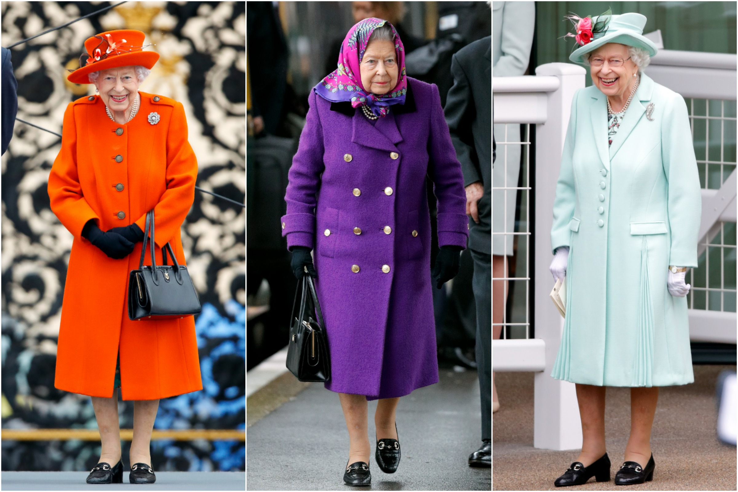 The Queen's bold birthday handbag is the ultimate celebration of