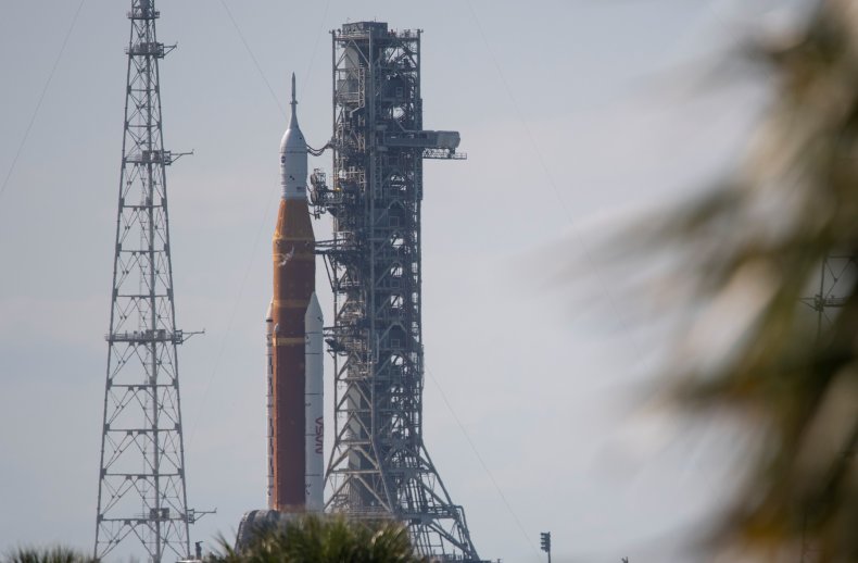 SLS rocket