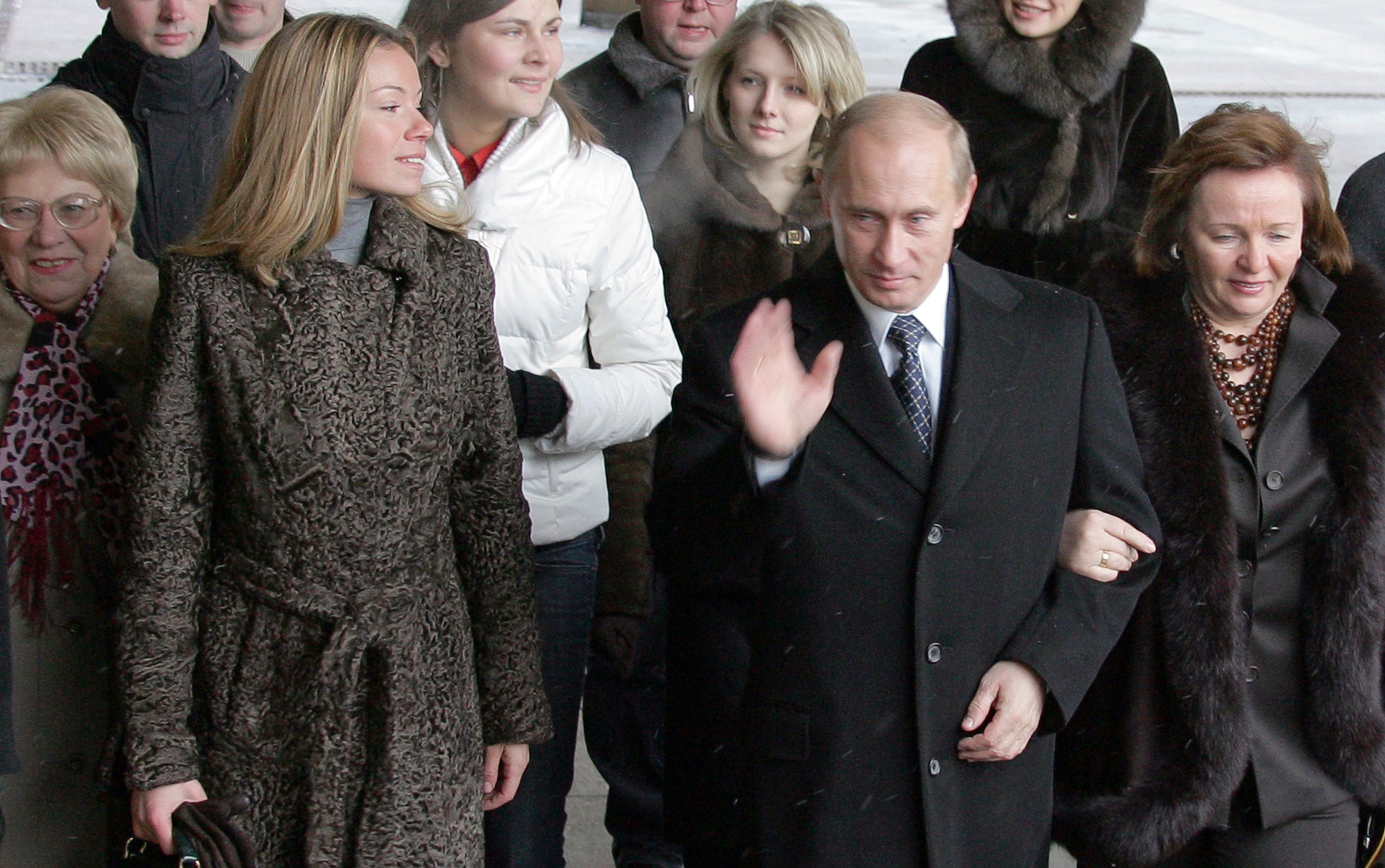 Putin's Daughters Sanctioned as U.S. Believes They Have Assets in Country