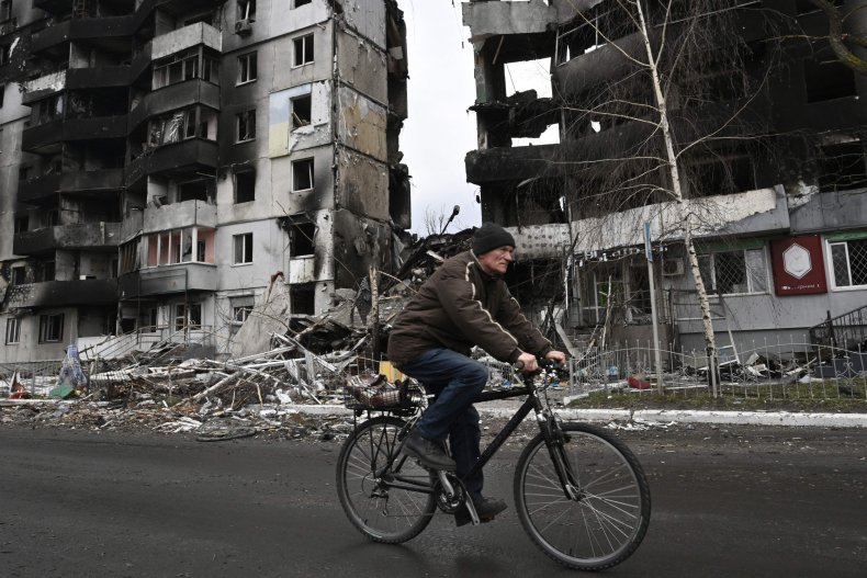 Ukraine Residents Return Home Russia War Mayors