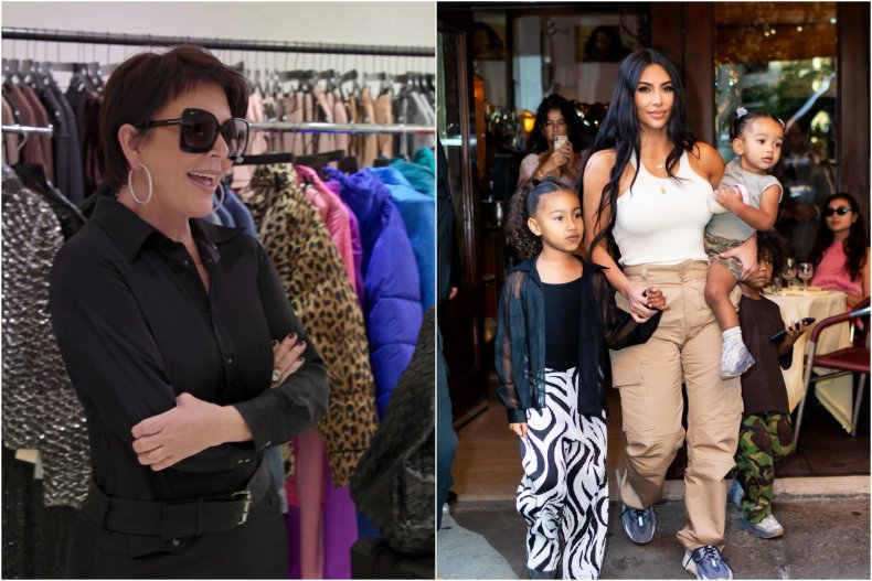 The Kardashians Kris and Kim