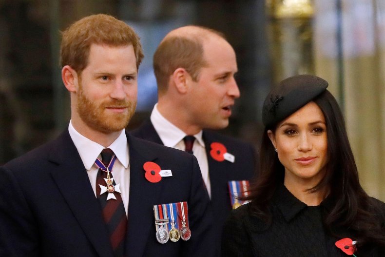 Harry, Meghan and Prince William