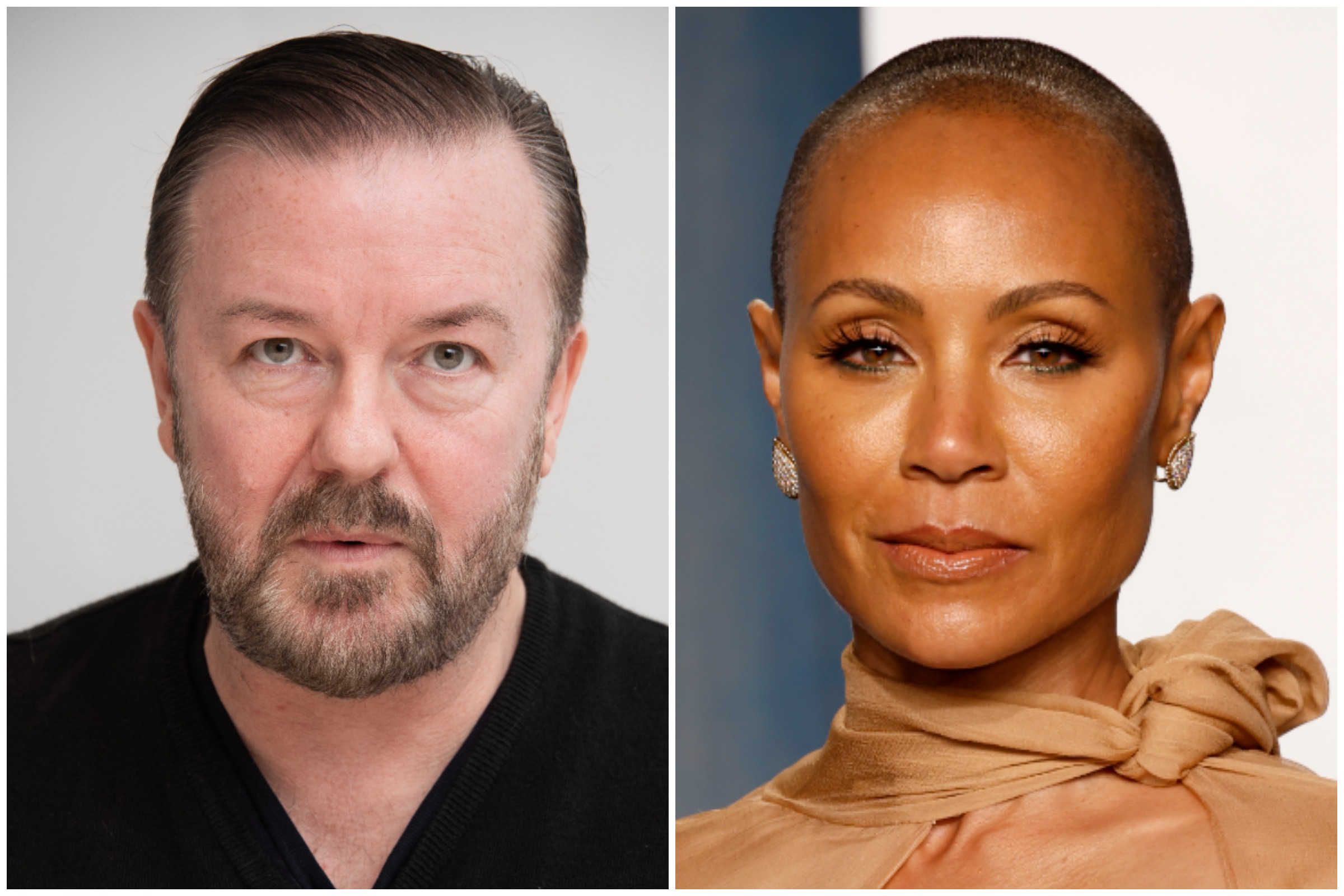 Ricky Gervais Says Jada's Alopecia 'Not a Disability,' Community Reacts