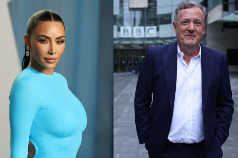 Kim Kardashian, Piers Morgan