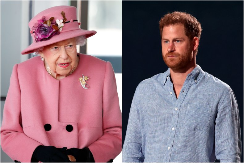 Queen Elizabeth II Prince Harry