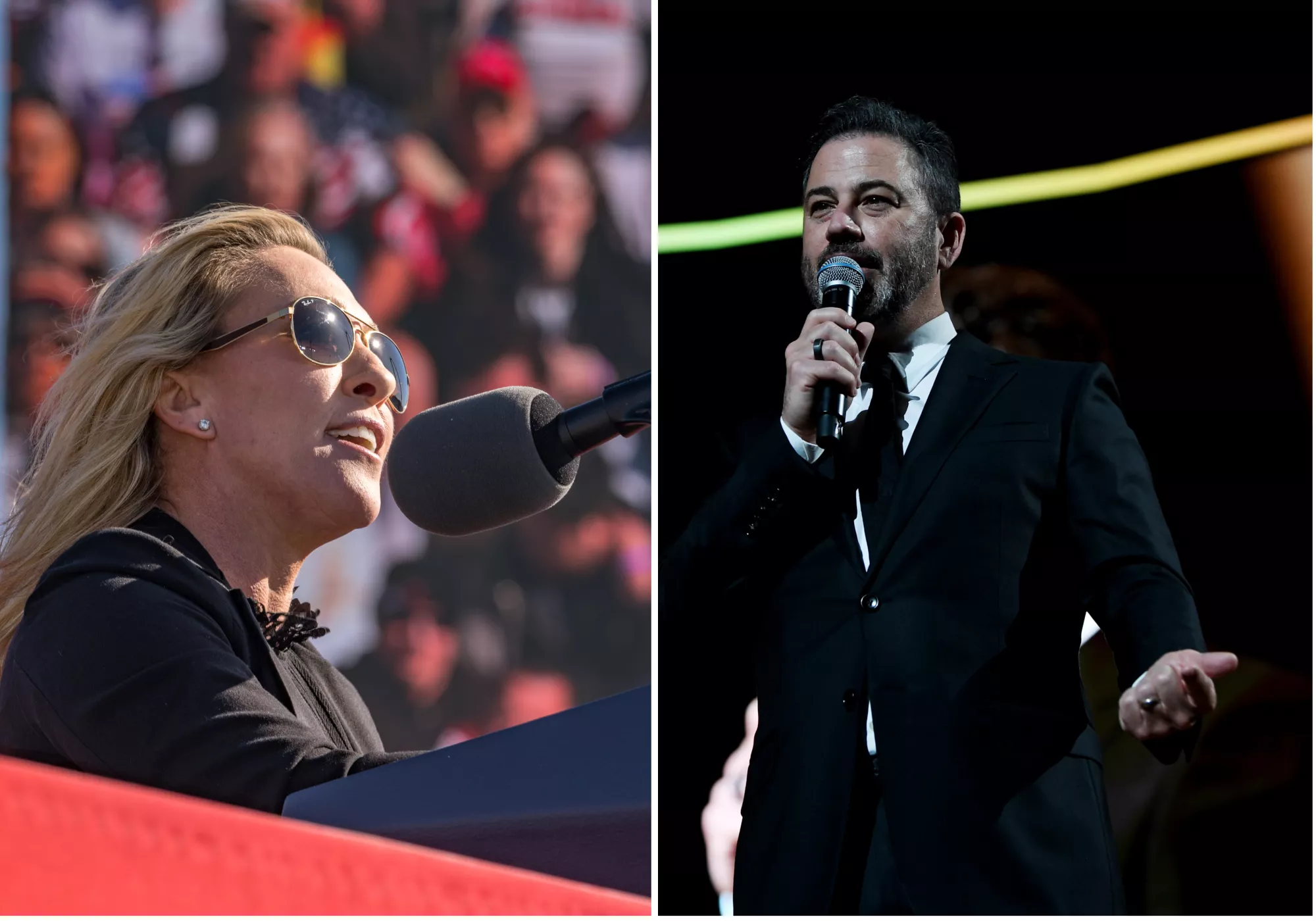 Taylor Greene Says Jimmy Kimmel 'Joke' Was 'Dog Whistle' to 'Violent Left' - Vimarsana News