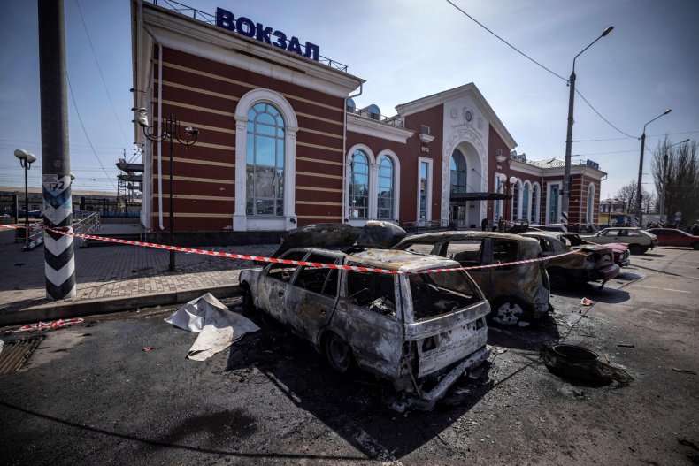 Kramatorsk railway station post attack