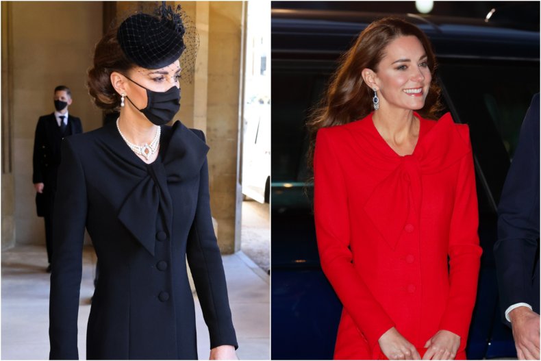 Kate Middleton Catherine Walker Coatdresses