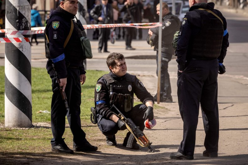 Ukraine Police.