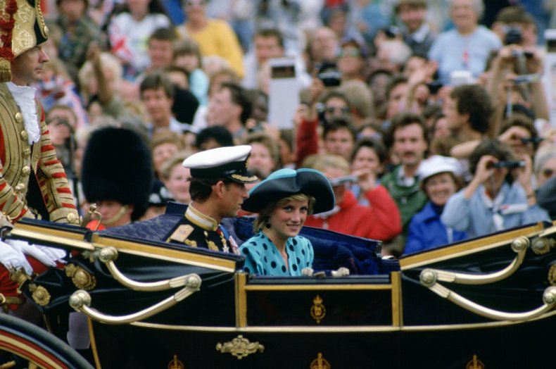 Princess Diana And Prince Charles 1986 Wedding