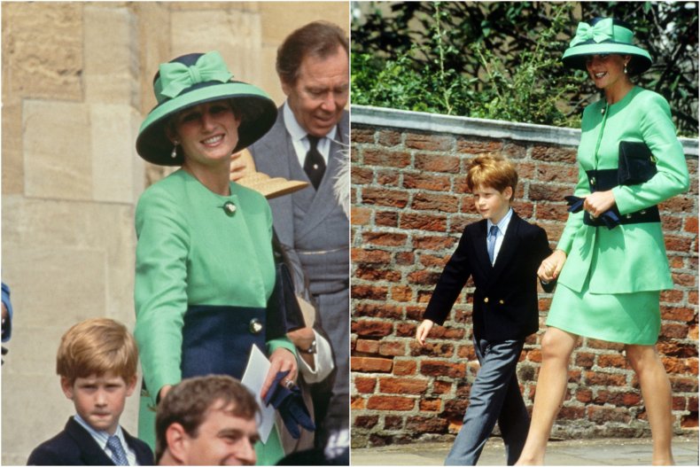Princess Diana'S Top Society Wedding Appearances Princess Diana Helen Taylor Wedding 1992