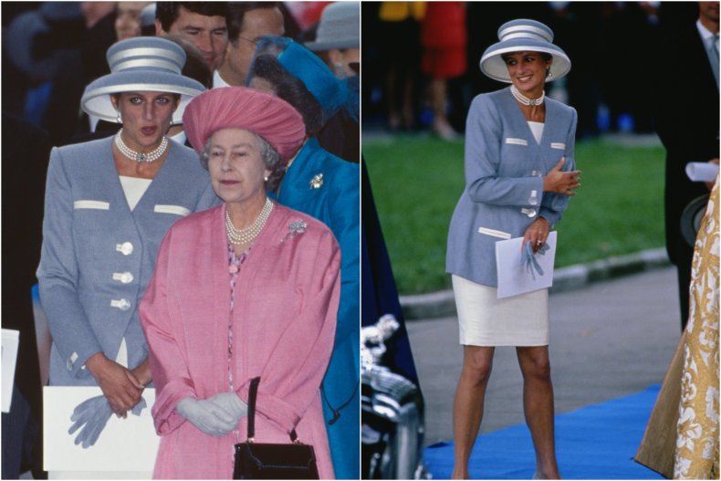 Princess Diana David Linley Wedding 1993