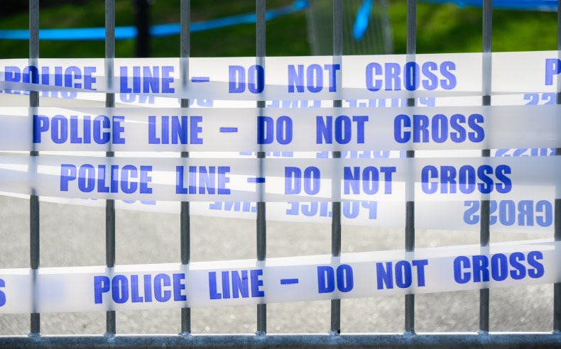 Police tape photo