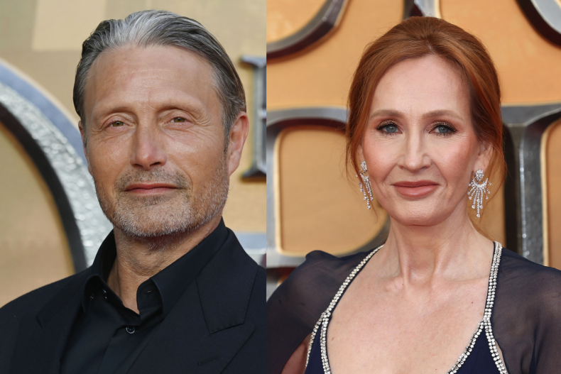 Mads Mikkelson, JK Rowling
