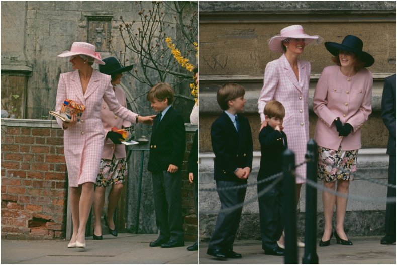 Princess Diana Easter 1991