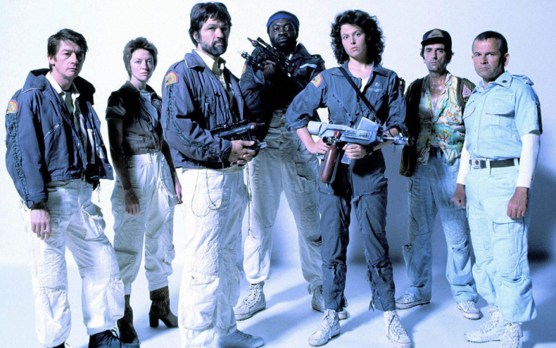 The cast of Alien.