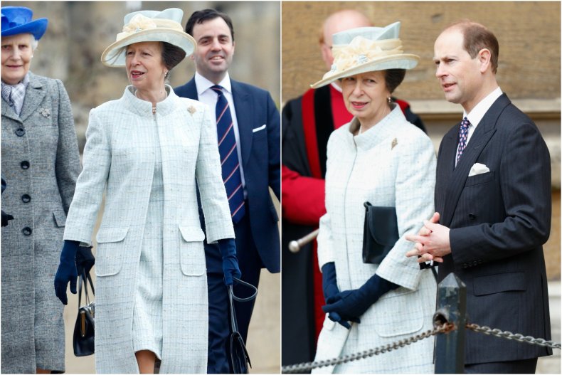 Princess Anne Easter 2015