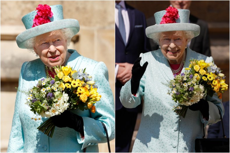 Queen Elizabeth II Easter 2019