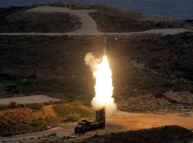 Greek S-300 firing during military drill 2013