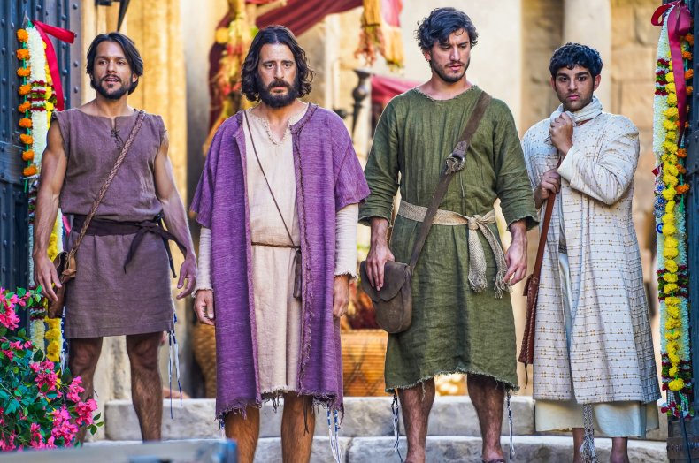 The Chosen TV series Jesus and disciples