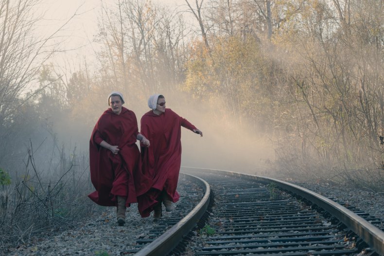 June and Janine Handmaid's Tale