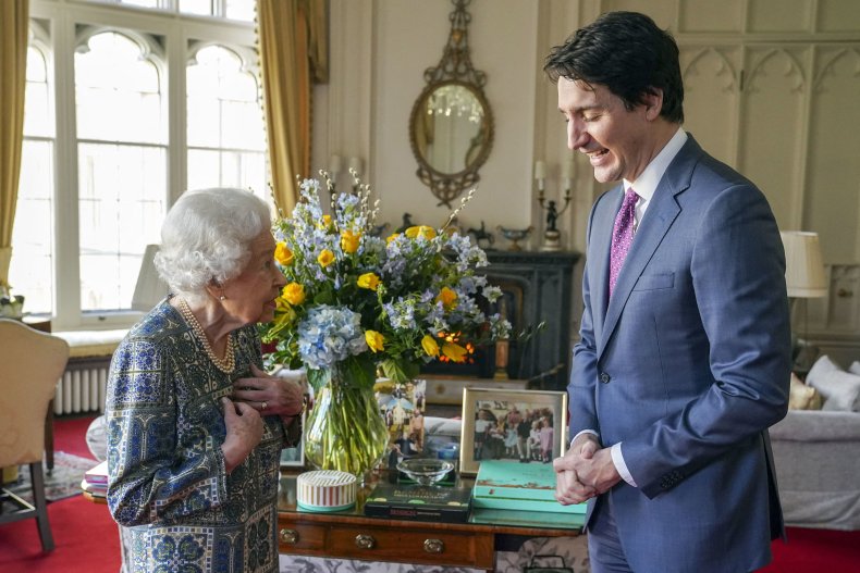 Queen Elizabeth Trudeau Chocolate