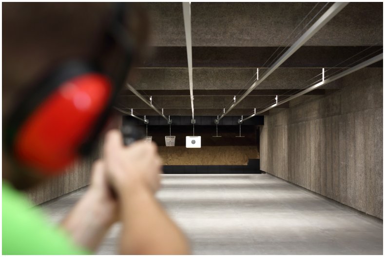 Stock image of gun range 