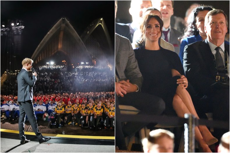 Prince Harry Meghan Markle Invictus Opening 2018