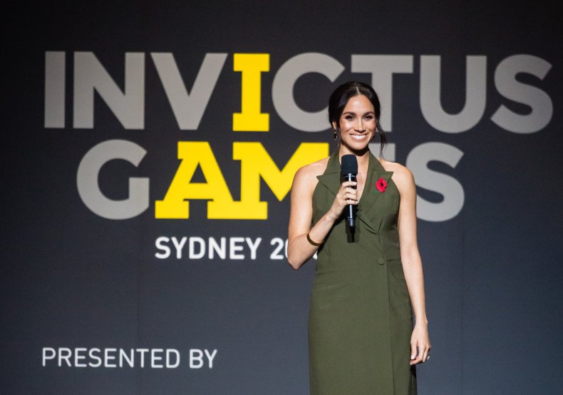 Meghan Markle Solo Speech Invictus 2018